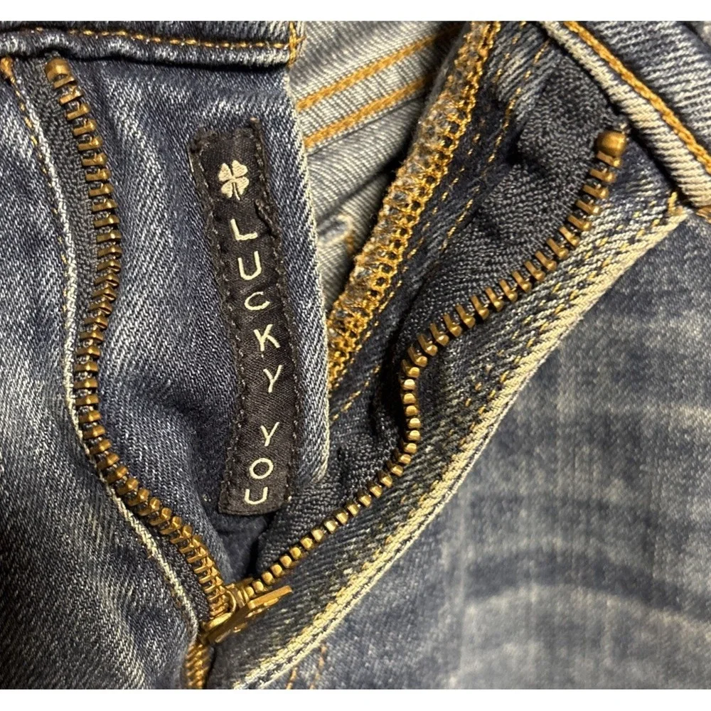 Lucky Brand 121 Slim Mens Jeans Blue Medium Wash 34x32